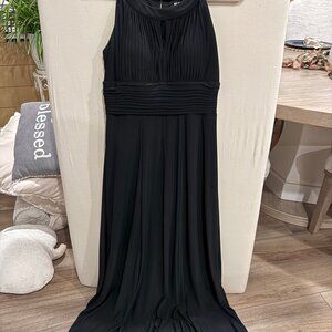 SLNY Women's Black Sleeveless Maxi Dress Size 10